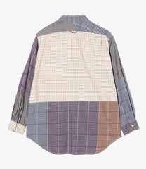 Combo Short Collar Shirt - Cotton Chambray