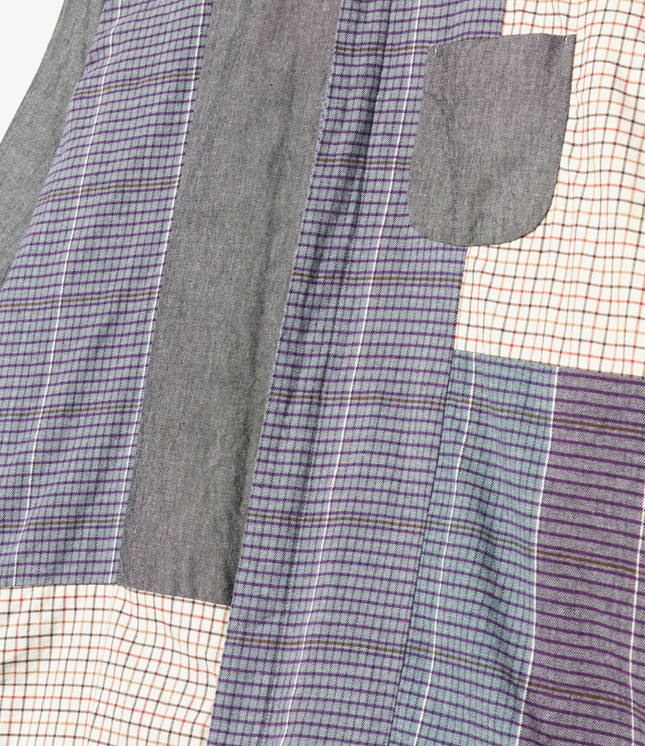 Combo Short Collar Shirt - Cotton Chambray