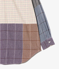 Combo Short Collar Shirt - Cotton Chambray