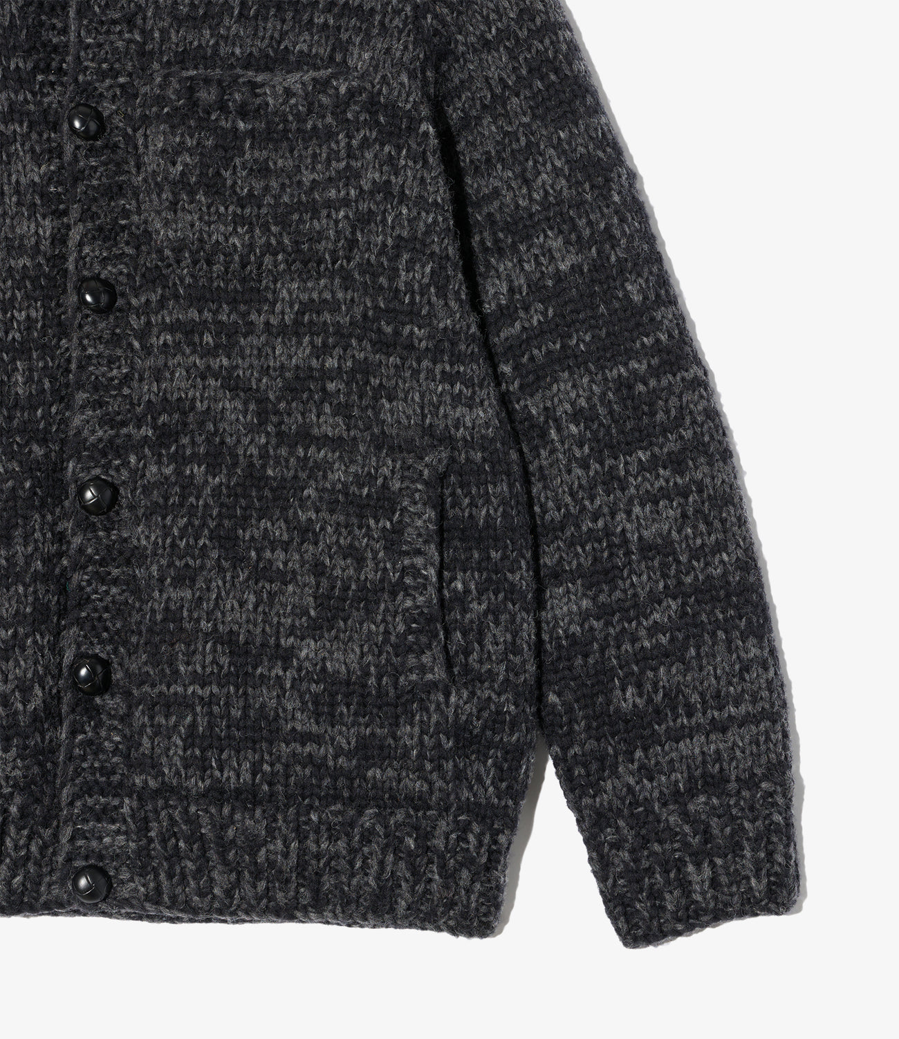 Cowichan Sweater - Melange Wool Knit