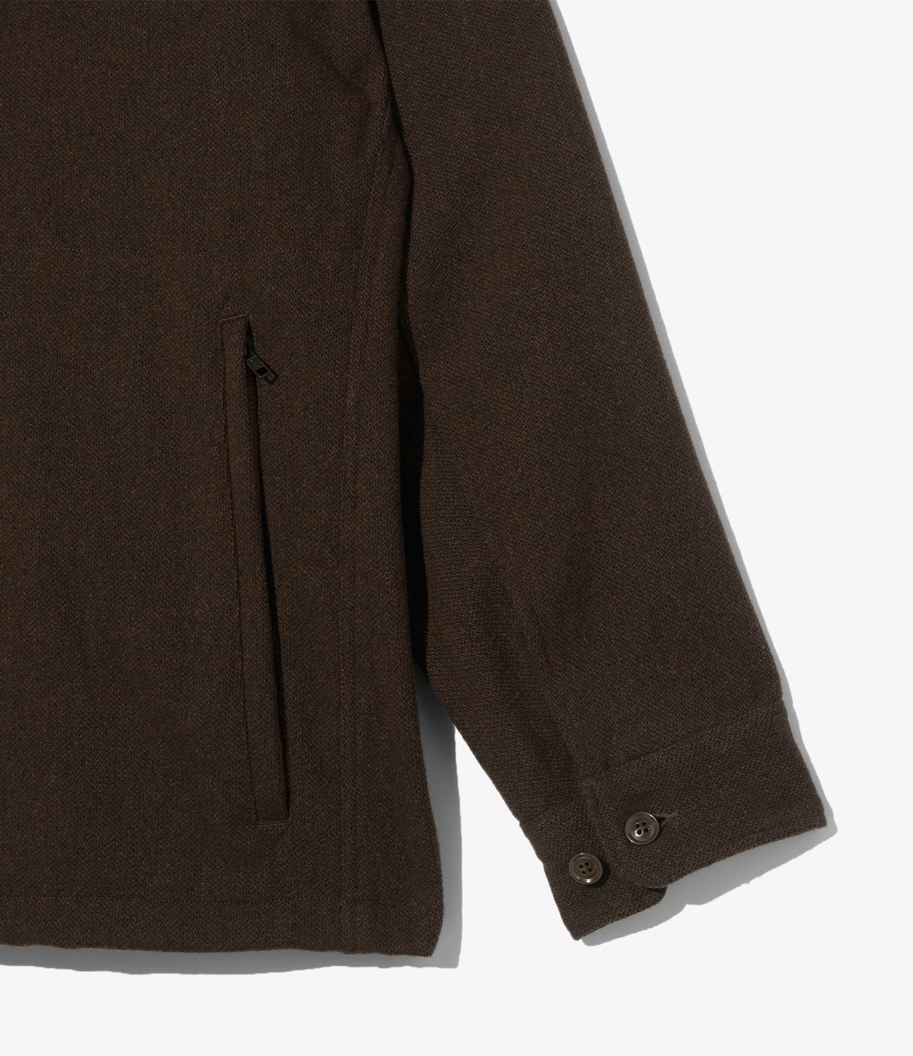 Cruiser Jacket - Wool Poly Heavy Tweed