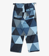 Fatigue Pant - Triangle Patchwork
