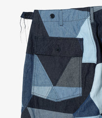Fatigue Pant - Triangle Patchwork