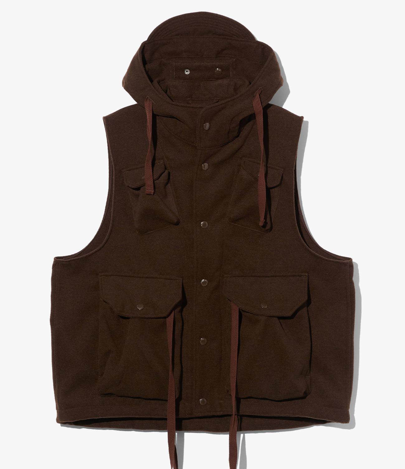 Field Vest - Polyester Fake Melton