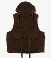 Field Vest - Polyester Fake Melton