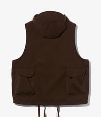 Field Vest - Polyester Fake Melton