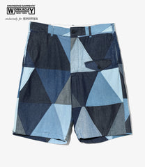 Gurkha Short - Triangle Patchwork