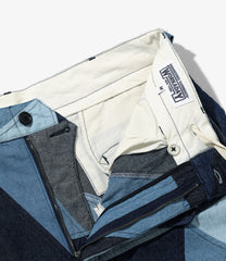 Gurkha Short - Triangle Patchwork