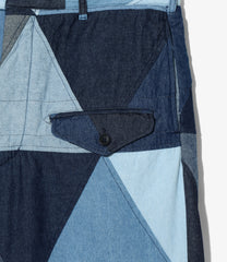Gurkha Short - Triangle Patchwork