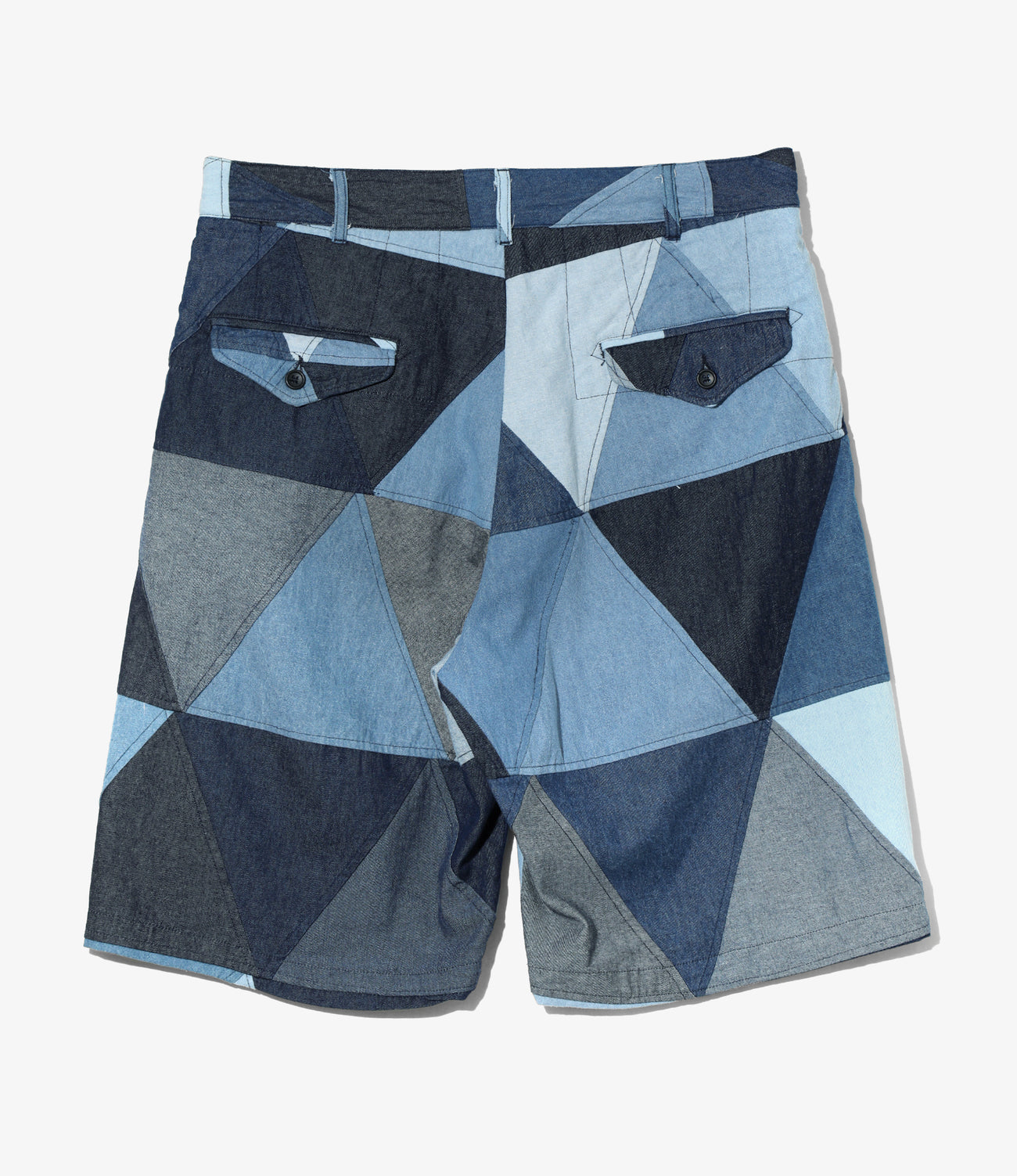 Gurkha Short - Triangle Patchwork