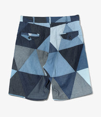 Gurkha Short - Triangle Patchwork
