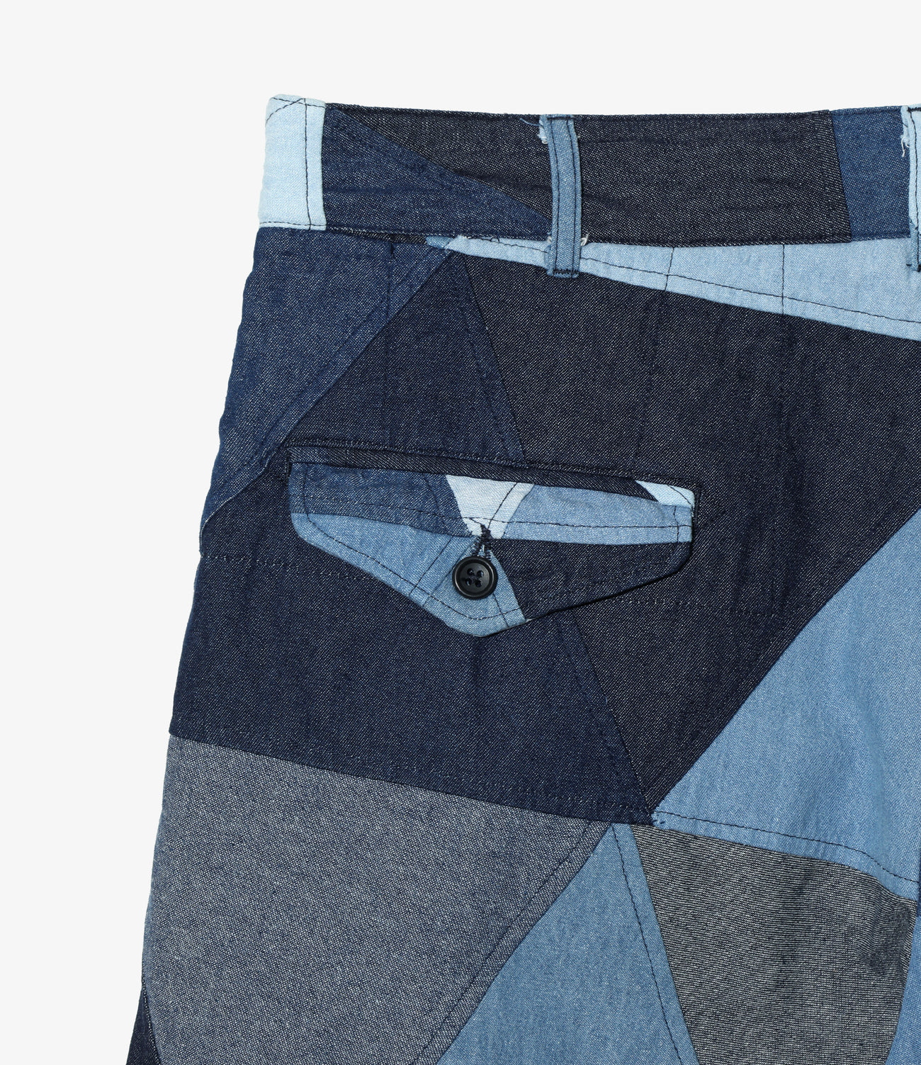 Gurkha Short - Triangle Patchwork