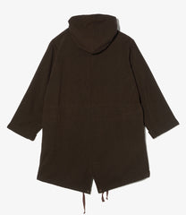 Highland Parka - Wool Poly Heavy Tweed