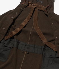 Highland Parka - Wool Poly Heavy Tweed