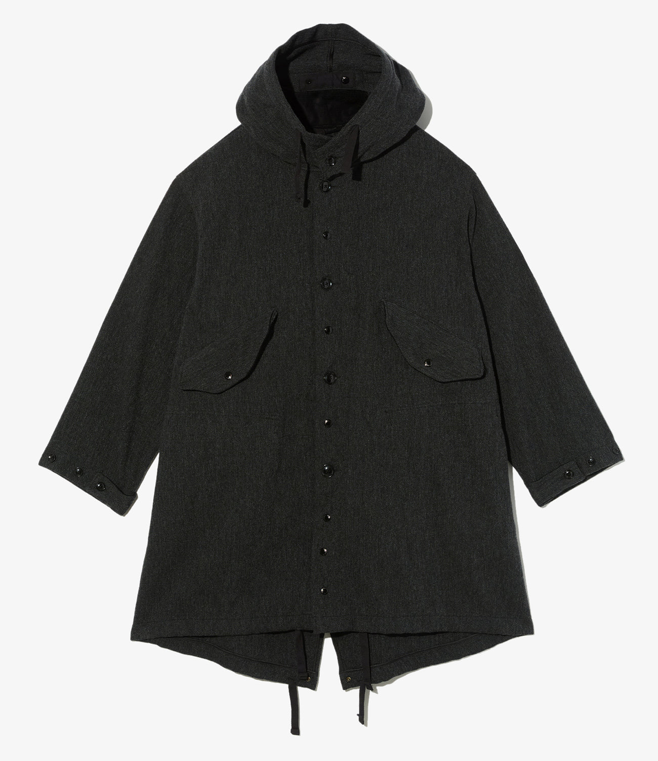 Highland Parka - Wool Poly Heavy Tweed