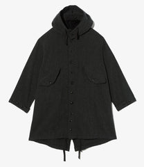Highland Parka - Wool Poly Heavy Tweed