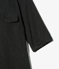 Highland Parka - Wool Poly Heavy Tweed