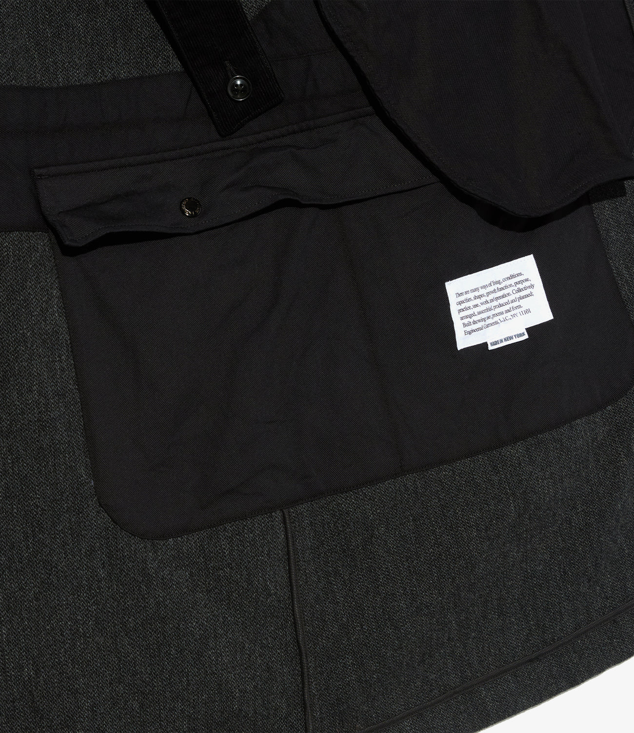 Highland Parka - Wool Poly Heavy Tweed