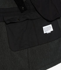 Highland Parka - Wool Poly Heavy Tweed