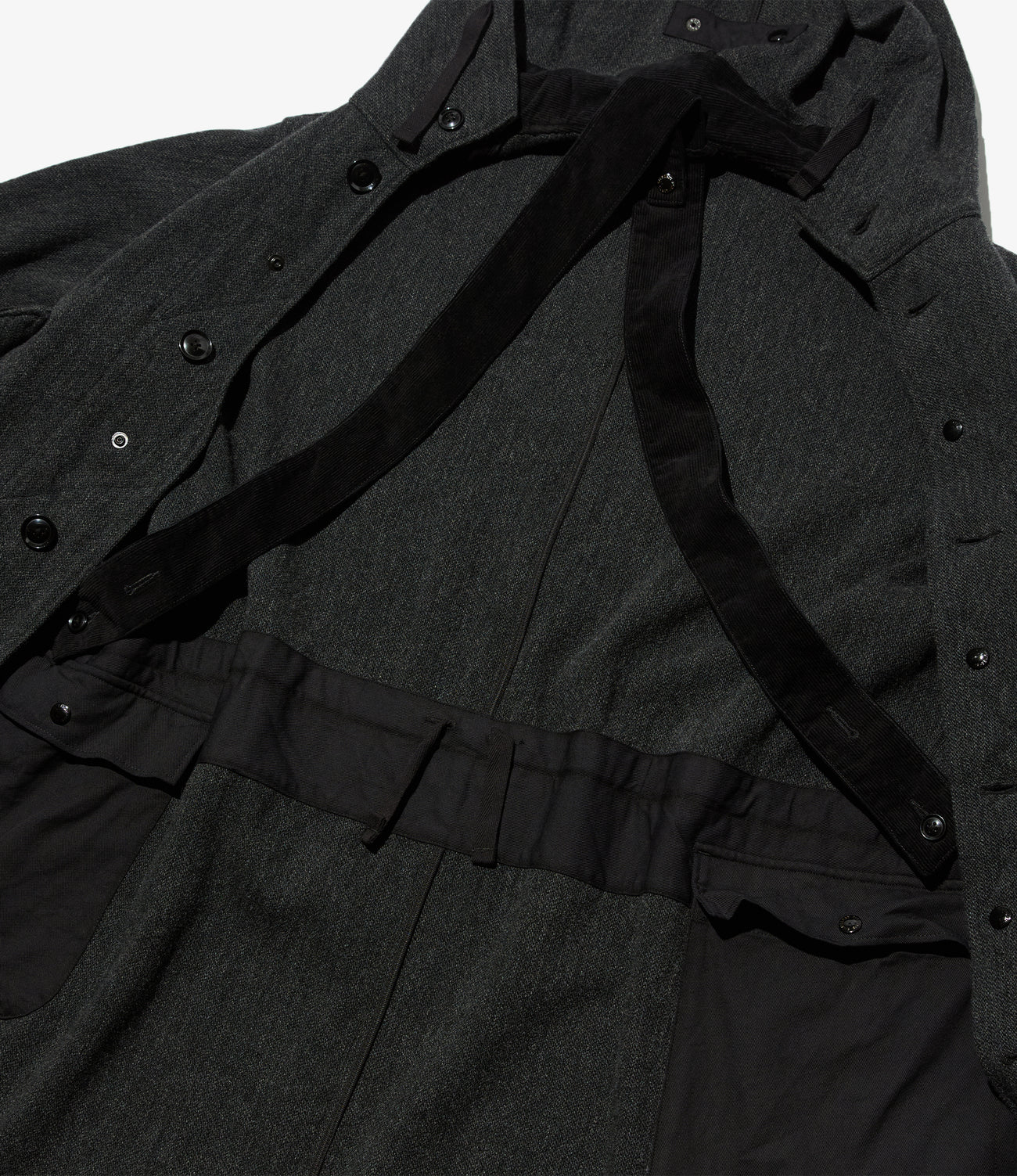 Highland Parka - Wool Poly Heavy Tweed