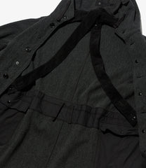 Highland Parka - Wool Poly Heavy Tweed