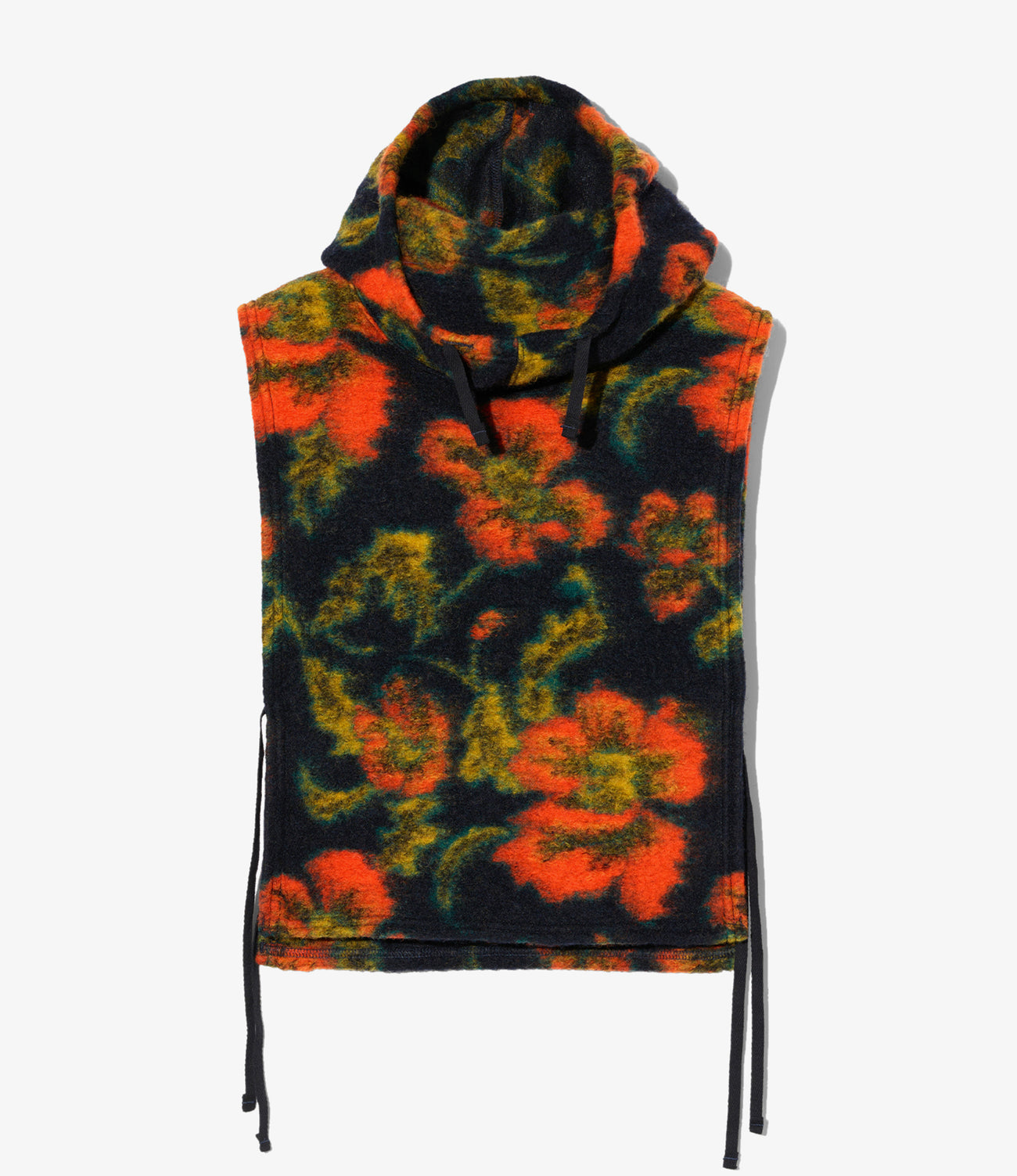Hooded Interliner - Floral Knit Jacq