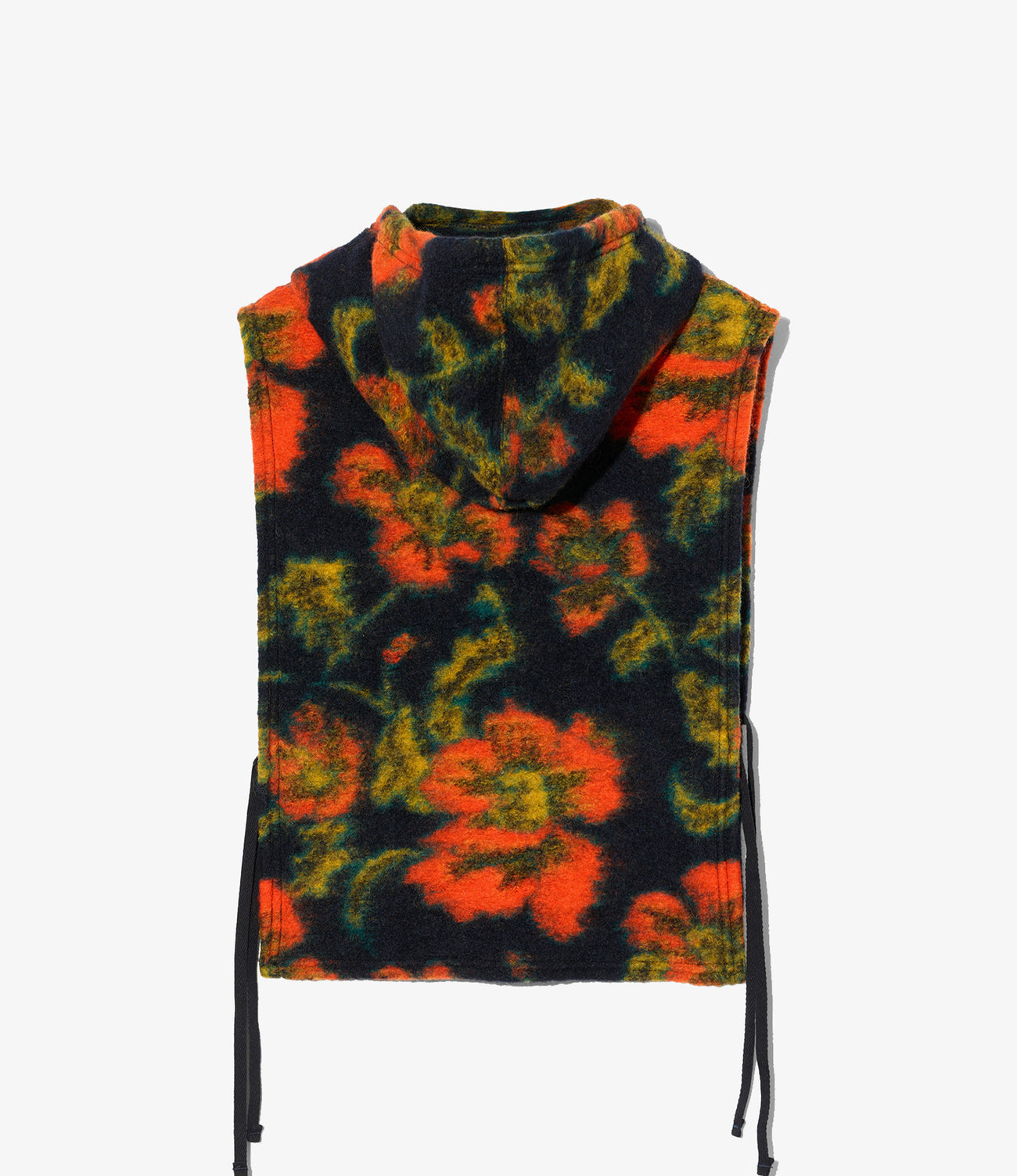 Hooded Interliner - Floral Knit Jacq