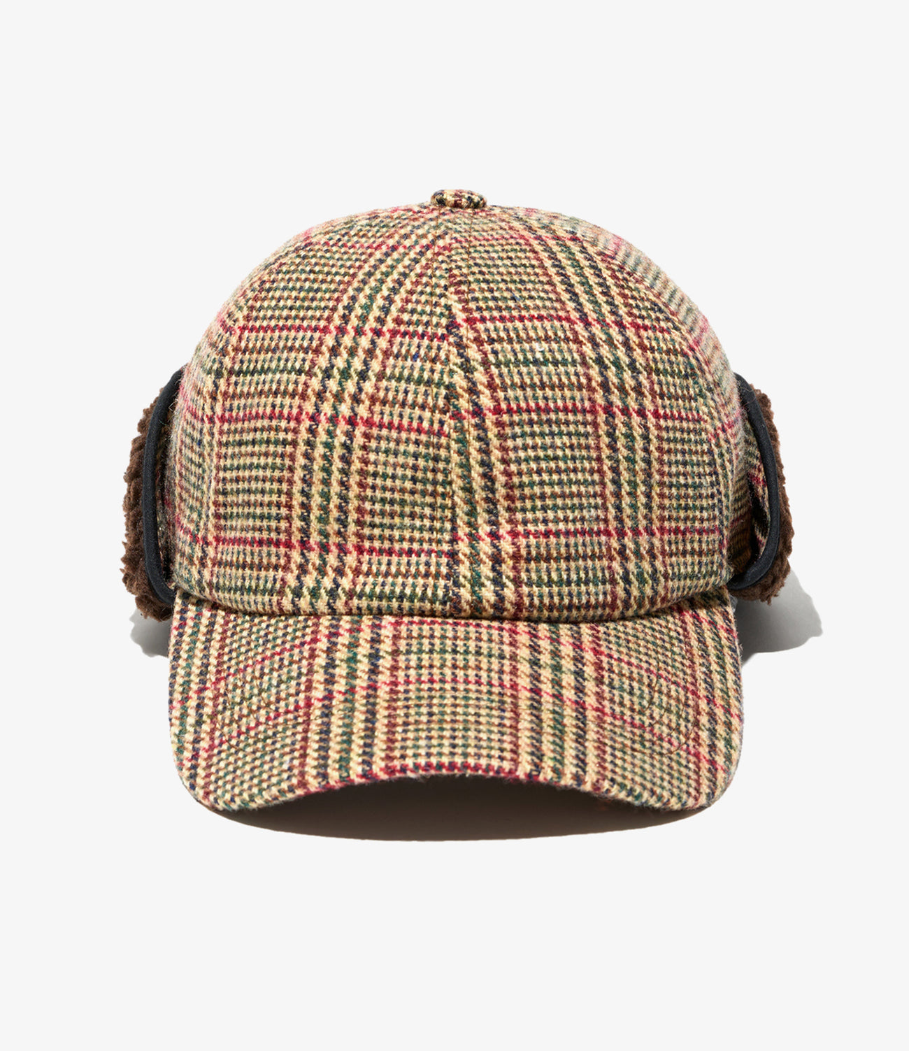 Hunting Cap - Wool Poly Glen Plaid