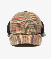 Hunting Cap - Wool Poly Glen Plaid