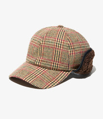 Hunting Cap - Wool Poly Glen Plaid