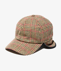 Hunting Cap - Wool Poly Glen Plaid