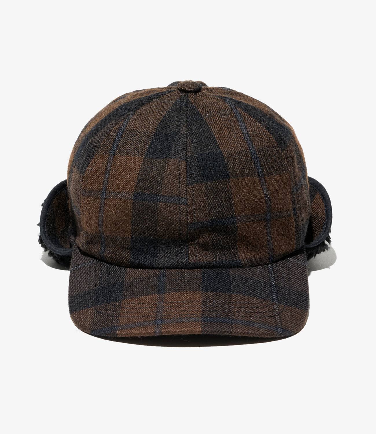 Hunting Cap - Worsted Wool Plaid
