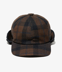 Hunting Cap - Worsted Wool Plaid