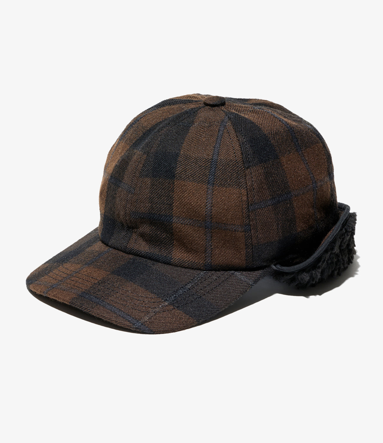 Hunting Cap - Worsted Wool Plaid