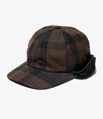 Hunting Cap - Worsted Wool Plaid