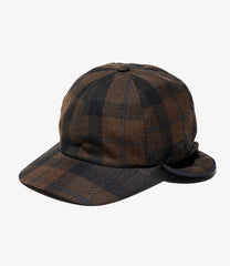Hunting Cap - Worsted Wool Plaid