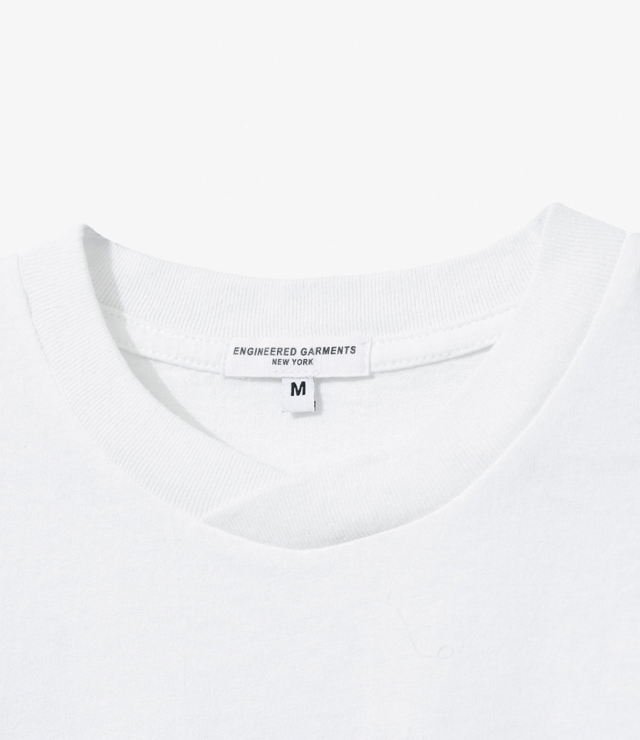 Plain Cross Crew Neck Tee