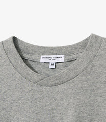 Plain Cross Crew Neck Tee