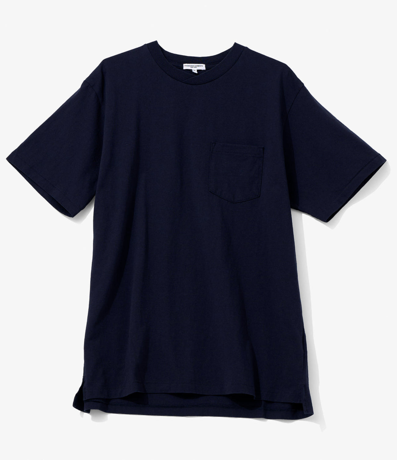 Plain Cross Crew Neck Tee