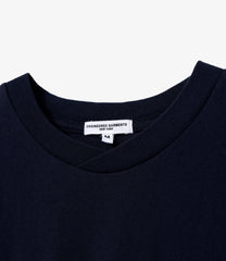 Plain Cross Crew Neck Tee