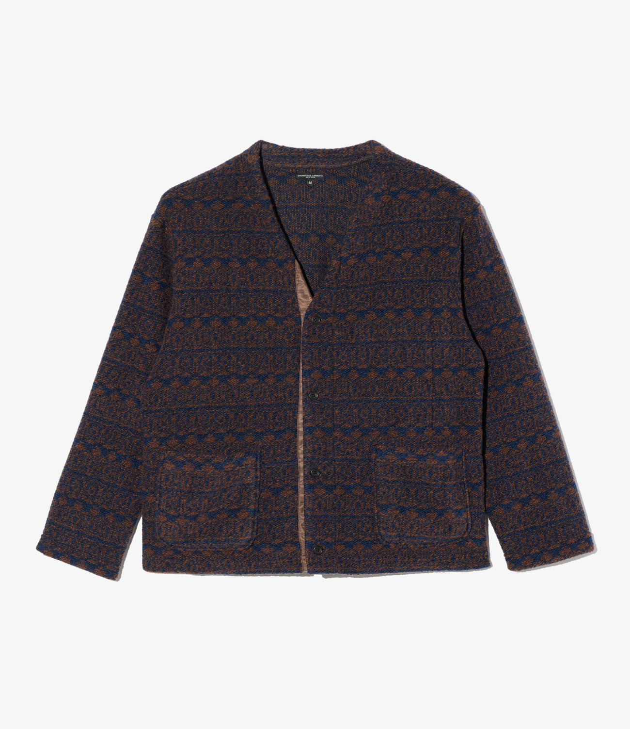 Knit Cardigan - Horizontal Stripe  Sweater Knit