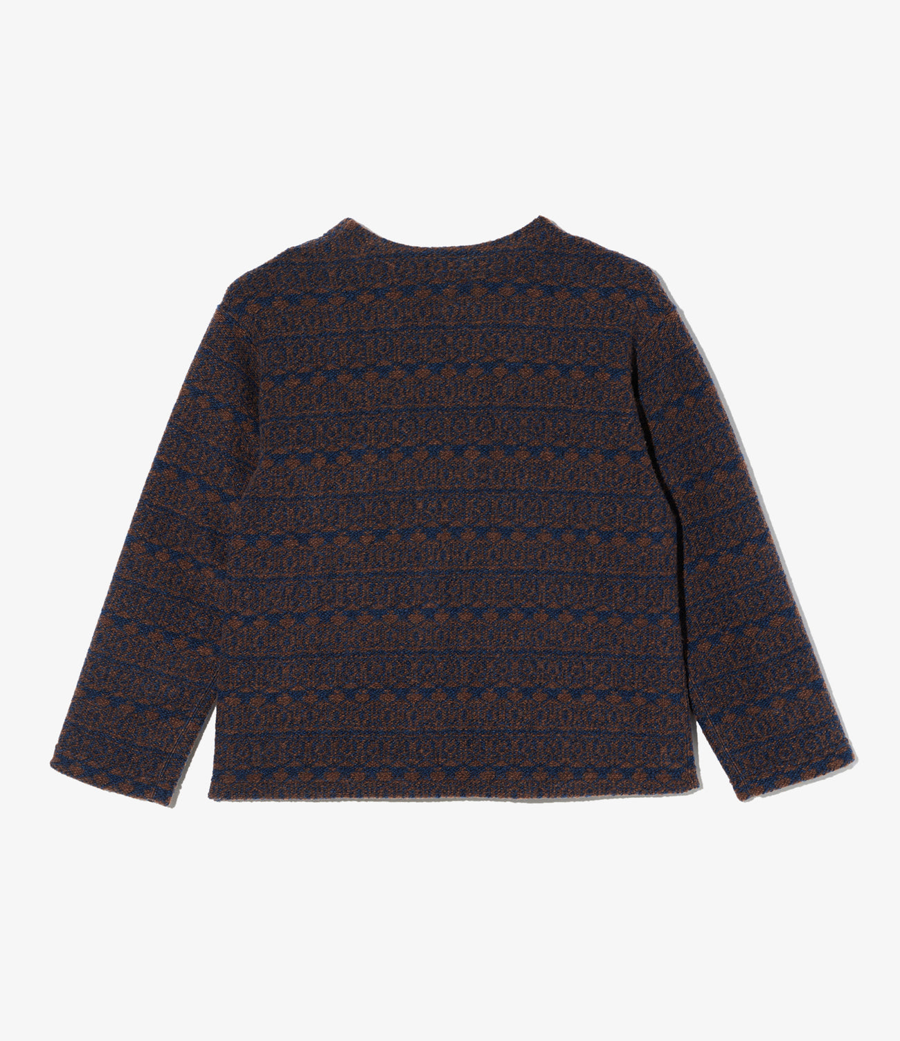 Knit Cardigan - Horizontal Stripe  Sweater Knit