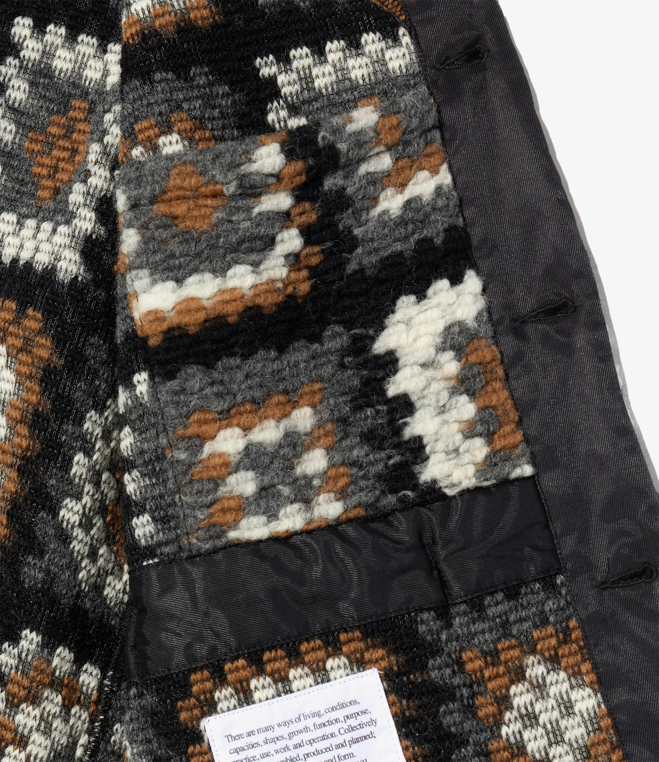 Knit Cardigan - Wool Poly Chenille