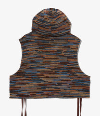 Knit Vest - Wool Poly Sweater Knit