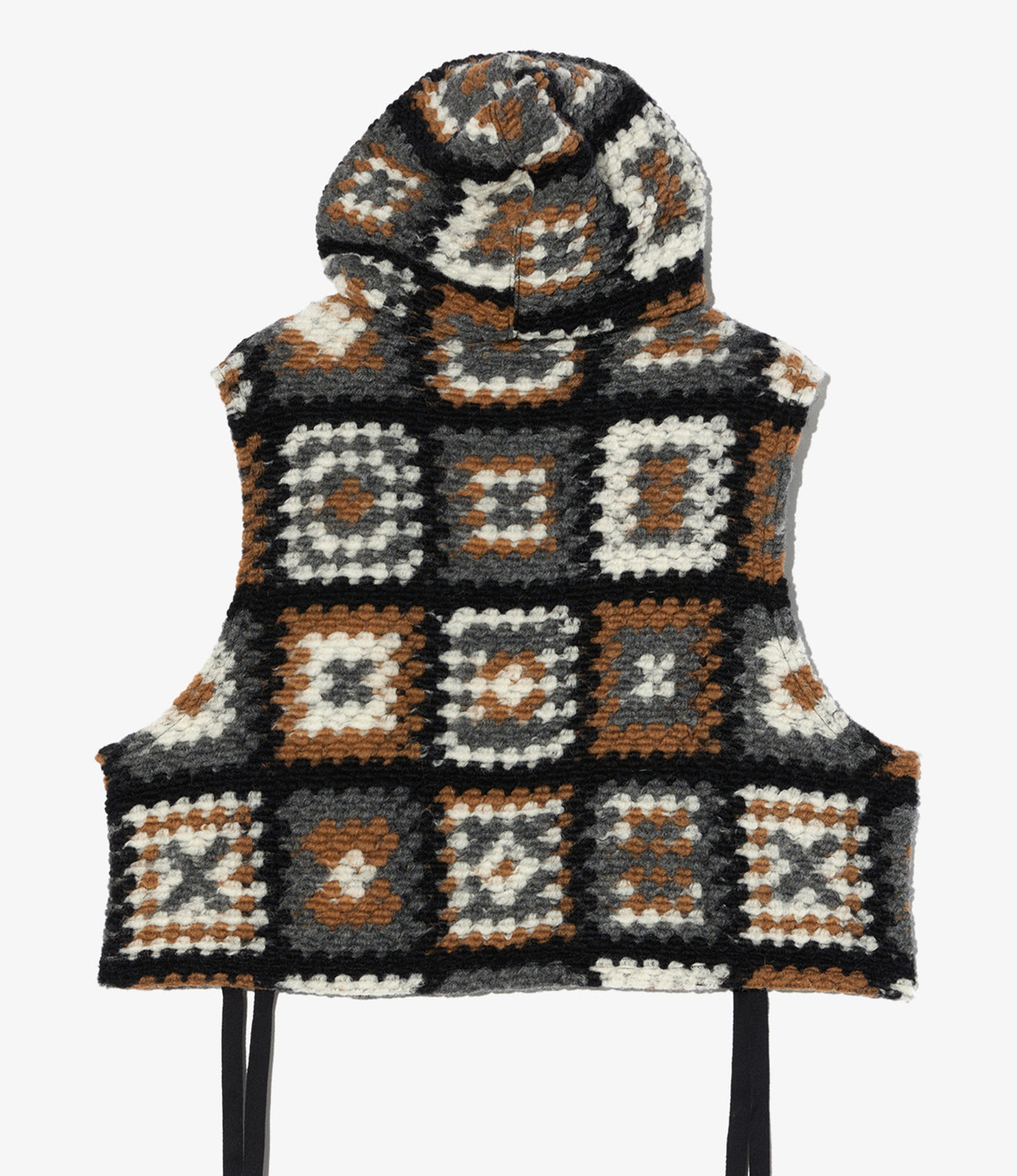 Knit Vest - Wool Poly Chenille