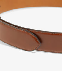 Peace Buckle Belt - Steer Lthr.