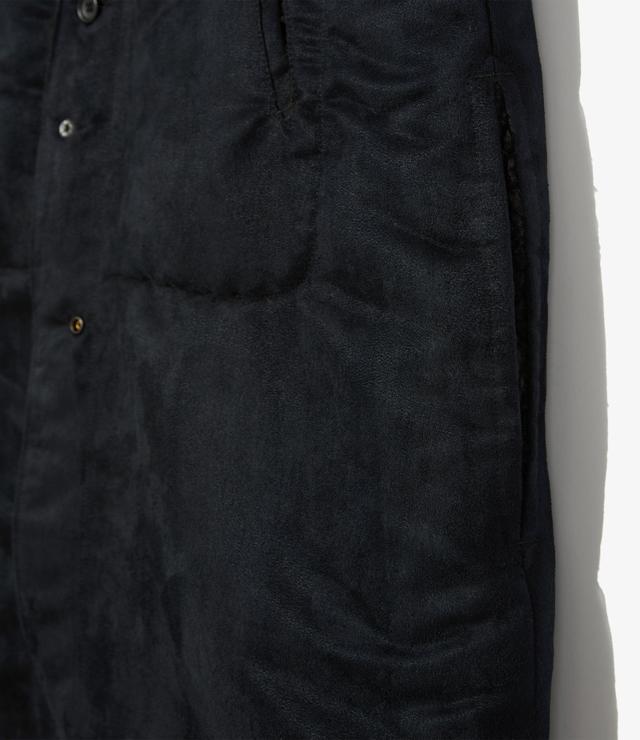 Liner Vest - Polyester Fake Suede / Polyester Shearling