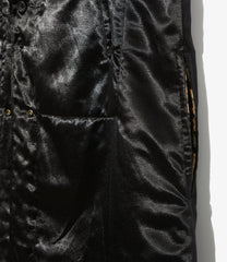 Liner Vest - PC Kasha / Wool Poly Leopard Jacquard