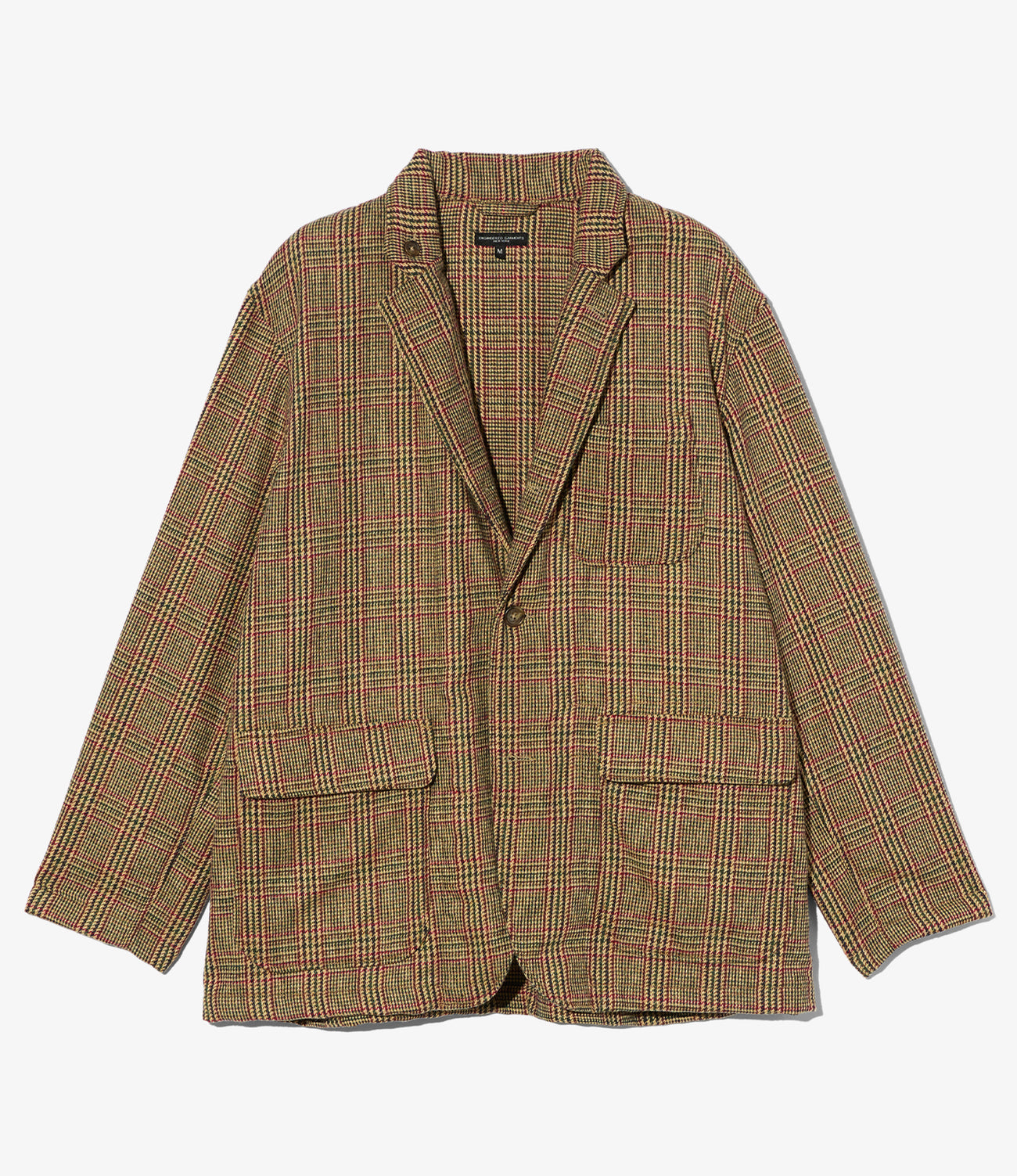 Loiter Jacket - Wool Poly Glen Plaid