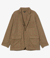 Loiter Jacket - Wool Poly Glen Plaid